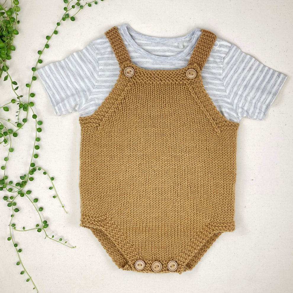 Easy Baby Knitted Romper Pattern - STYLE ME SIMPLE ROMPER – Lovefibres