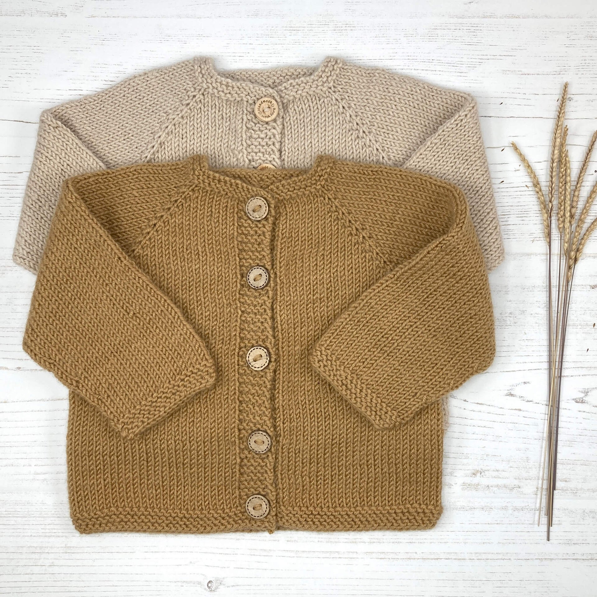 Easy Baby Cardigan Knitting Pattern STYLE ME SIMPLE CARDIGAN