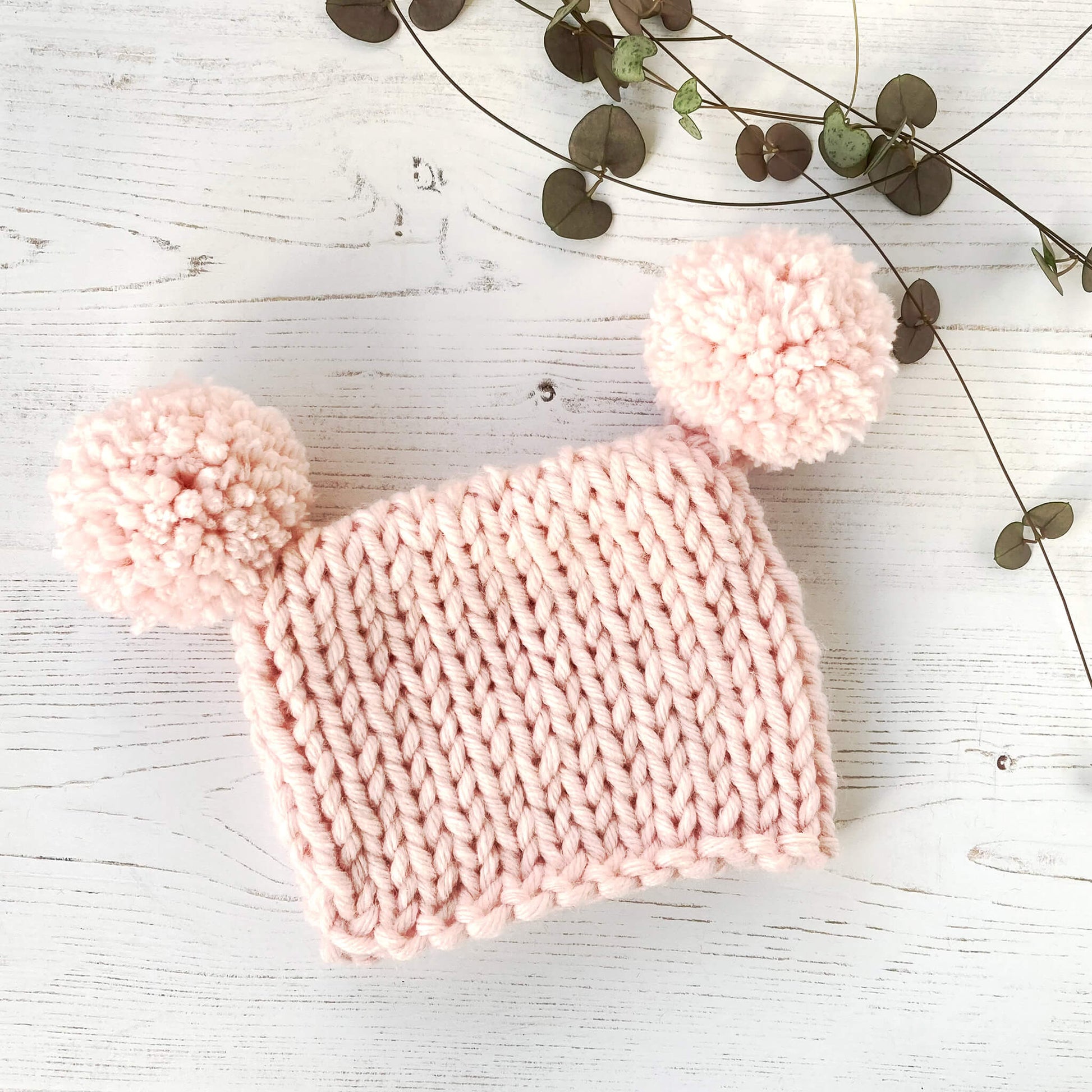 Easy Baby Hat Knitting Pattern MADISON – Lovefibres